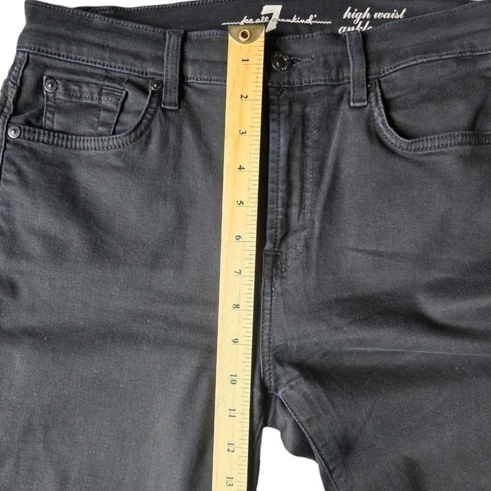 7 for all mankind high Waist Ankle Gwenevere Jeans. Size 28 - Picture 7 of 8